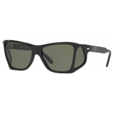 Persol - PO0009 - Nero / Verde - Occhiali da Sole - Persol Eyewear