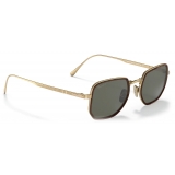 Persol - PO5006ST - Gold/Silver / Light Blue - Sunglasses - Persol Eyewear