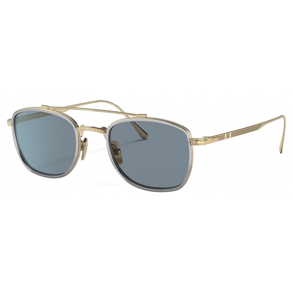 Persol - PO5005ST - Oro/Argento / Azzurro - Occhiali da Sole - Persol Eyewear