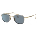 Persol - PO5005ST - Gold/Silver / Light Blue - Sunglasses - Persol Eyewear