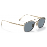 Persol - PO5005ST - Gold/Silver / Light Blue - Sunglasses - Persol Eyewear