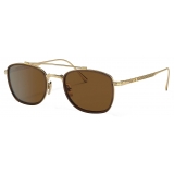 Persol - PO5005ST - Gold/Brown / Polarized Brown - Sunglasses - Persol Eyewear