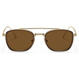 Persol - PO5005ST - Gold/Brown / Polarized Brown - Sunglasses - Persol Eyewear