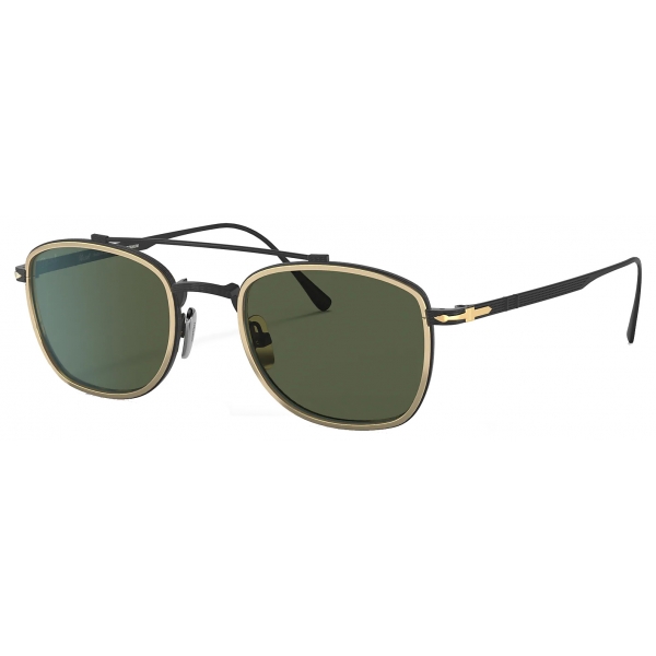 Persol - PO5005ST - Black/Gold / Green - Sunglasses - Persol Eyewear ...