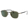 Persol - PO5005ST - Black/Gold / Green - Sunglasses - Persol Eyewear