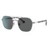 Persol - PO2483S - Silver / Dark Grey - Sunglasses - Persol Eyewear