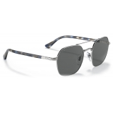 Persol - PO2483S - Silver / Dark Grey - Sunglasses - Persol Eyewear