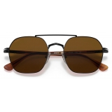 Persol - PO2483S - Black / Polarized Brown - Sunglasses - Persol Eyewear