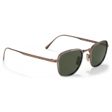 Persol - PO5007ST - Marrone/Gunmetal / Verde - Occhiali da Sole - Persol Eyewear