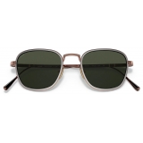 Persol - PO5007ST - Brown/Gunmetal / Green - Sunglasses - Persol Eyewear