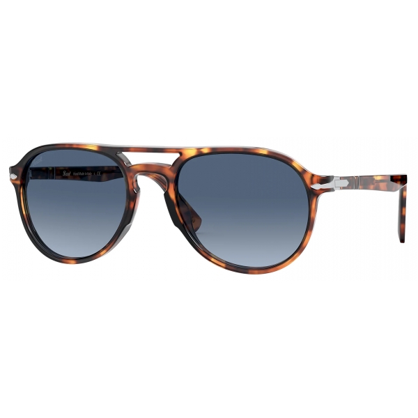 Persol - PO3235S - Tortoise Brown / Blue Gradient - Sunglasses - Persol Eyewear