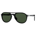 Persol - PO3235S - Black / Green - Sunglasses - Persol Eyewear