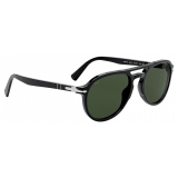 Persol - PO3235S - Black / Green - Sunglasses - Persol Eyewear