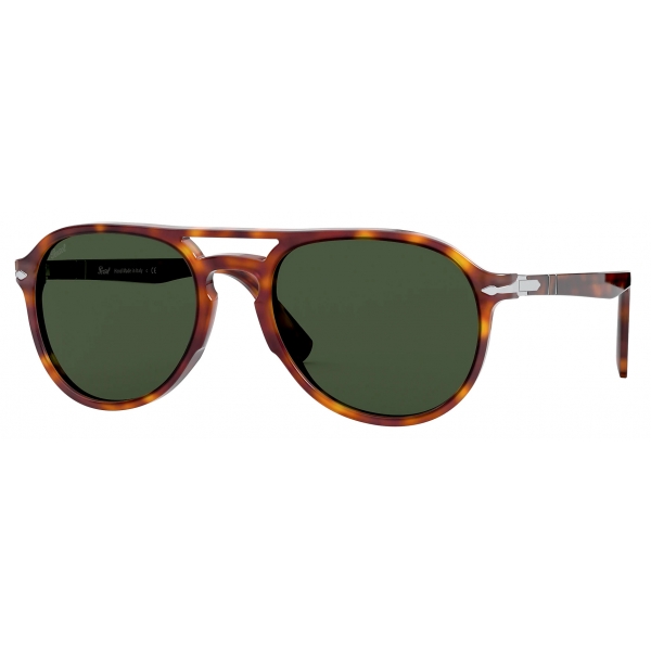 Persol - PO3235S - Havana / Green - Sunglasses - Persol Eyewear