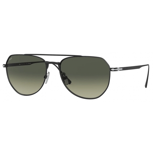 Persol - PO5003ST - Matte Black / Grey Gradient - Sunglasses - Persol Eyewear