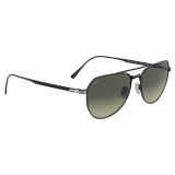 Persol - PO5003ST - Matte Black / Grey Gradient - Sunglasses - Persol Eyewear