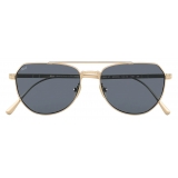 Persol - PO5003ST - Oro / Azzurro - Occhiali da Sole - Persol Eyewear