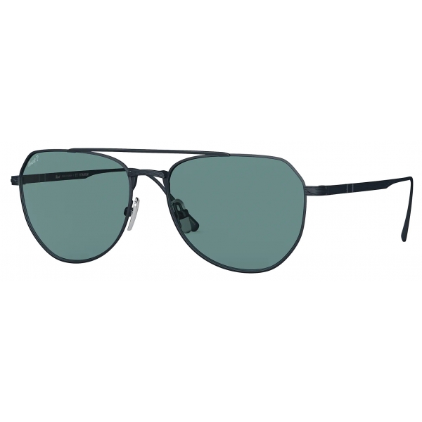 Persol - PO5003ST - Brushed Navy / Polarized Light Blue - Sunglasses - Persol Eyewear