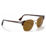 Persol - PO3280S - Havana/Oro / Marrone - Occhiali da Sole - Persol Eyewear