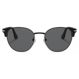 Persol - PO3280S - Black/Demishiny Black / Grey - Sunglasses - Persol Eyewear