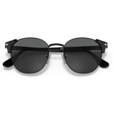 Persol - PO3280S - Black/Demishiny Black / Grey - Sunglasses - Persol Eyewear