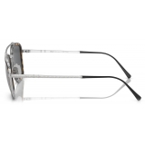 Persol - PO5012ST - Silver / Dark Grey - Sunglasses - Persol Eyewear