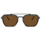 Persol - PO5012ST - Nero / Polarizzata Marrone - Occhiali da Sole - Persol Eyewear