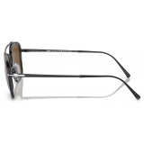 Persol - PO5012ST - Nero / Polarizzata Marrone - Occhiali da Sole - Persol Eyewear