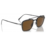 Persol - PO5012ST - Nero / Polarizzata Marrone - Occhiali da Sole - Persol Eyewear