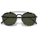 Persol - PO5008ST - Black / Green - Sunglasses - Persol Eyewear