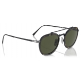 Persol - PO5008ST - Black / Green - Sunglasses - Persol Eyewear