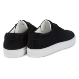 Viola Milano - Viola Sport Club Sneakers - Nero - Handmade in Italy - Luxury Exclusive Collection