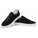 Viola Milano - Viola Sport Club Sneakers - Nero - Handmade in Italy - Luxury Exclusive Collection