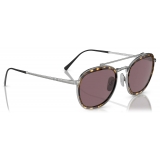 Persol - PO5008ST - Silver / Dark Violet Polar - Sunglasses - Persol Eyewear