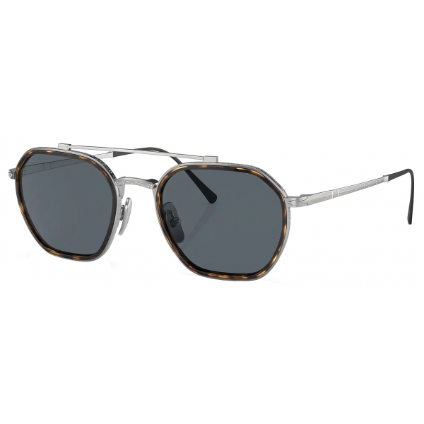 Persol - PO5010ST - Argento / Blu - Occhiali da Sole - Persol Eyewear