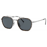 Persol - PO5010ST - Silver / Blue - Sunglasses - Persol Eyewear