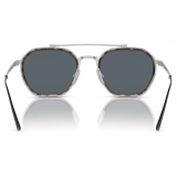 Persol - PO5010ST - Silver / Blue - Sunglasses - Persol Eyewear