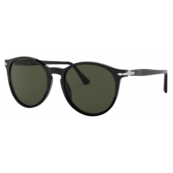 Persol - PO3228S - Black / Green - Sunglasses - Persol Eyewear