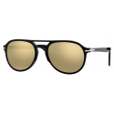 Persol - PO3235S - Casa de Papel - Black / 24k Gold Plated - Sunglasses - Persol Eyewear