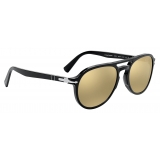 Persol - PO3235S - Casa de Papel - Black / 24k Gold Plated - Sunglasses - Persol Eyewear