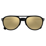 Persol - PO3235S - Casa de Papel - Black / 24k Gold Plated - Sunglasses - Persol Eyewear