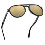 Persol - PO3235S - Casa de Papel - Black / 24k Gold Plated - Sunglasses - Persol Eyewear
