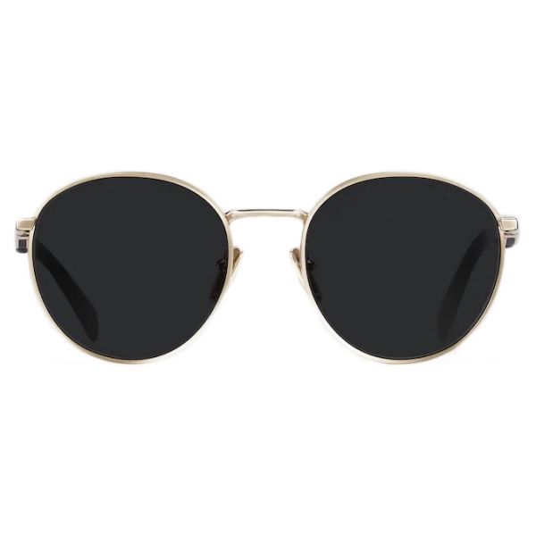 Prada - Prada Eyewear - Round Sunglasses - Pale Gold Slate Gray - Prada Collection - Sunglasses - Prada Eyewear