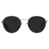 Prada - Prada Eyewear Collection - Occhiali da Sole Rotondi - Oro Pallido Ardesia - Prada Collection