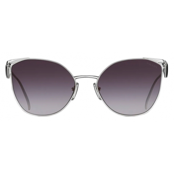 Sunglasses Prada Silver in Metal - 46860577