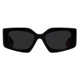 Prada - Prada Symbole - Geometric Shape Sunglasses - Black Slate Gray - Prada Collection