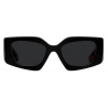Prada - Prada Symbole - Geometric Shape Sunglasses - Black Slate Gray - Prada Collection