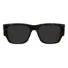 Prada - Prada Symbole Collection - Occhiali da Sole Squadrati - Marmo Nero Giallo Ardesia - Prada Collection