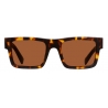 Prada - Prada Symbole - Rectangular Sunglasses - Honey Tortoiseshell Camel Beige - Prada Collection