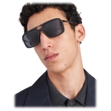 Prada - Prada Eyewear - Rectangular Sunglasses - Opaque Black Polarized Black - Prada Collection